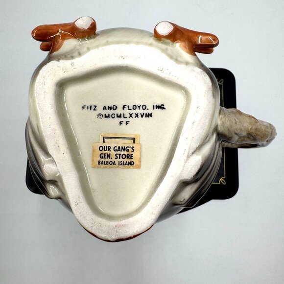 VTG 1978 Fitz And Floyd Japan Owl Ceramic Coffee/Tea Mug Balboa Island, CA - Picture 2 of 7